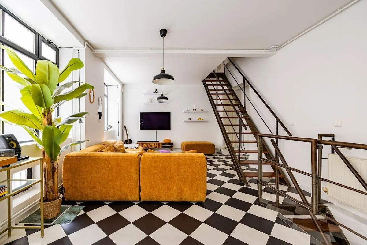 Apartment Beautiful Loft#Canal St-Martin#2Bedrooms Paris
