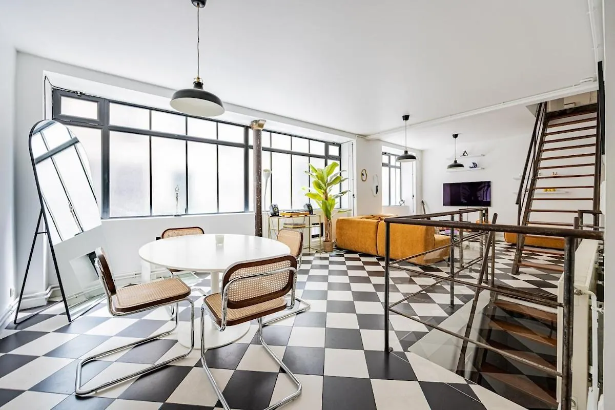 Beautiful Loft#Canal St-Martin#2Bedrooms Paris 0*,  France